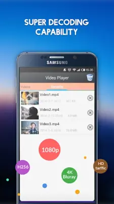 Video Player android App screenshot 3